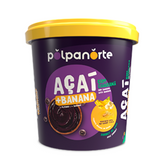 Açaí com Guaraná e Banana / Acai with Guarana & Banana - Polpa Norte (500g)